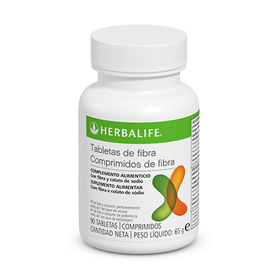 Tabletas de Fibra suplemento nutricional Herbalife 